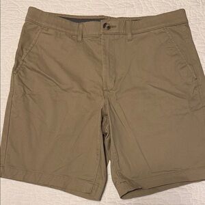 Sonoma Men's Khaki Flat Front Shorts 34